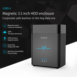 ORICO DS200U3 Custodia magnetica USB 3.0 per HDD 3,5"