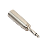 Convertitore audio maschio XLR 6,35 mm a 3 pin