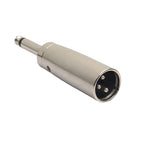 Convertitore audio maschio XLR 6,35 mm a 3 pin