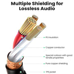 Cavo audio per microfono schermato MIC da 3 m a 3 pin XLR maschio a XLR femmina, Length: 3m