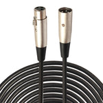 Cavo audio microfono XLR 3 pin maschio-femmina 20m