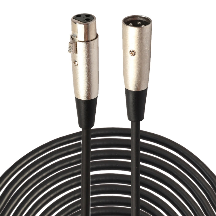 Cavo audio microfono XLR 3 pin maschio-femmina 20m