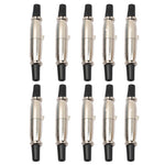 10 paia di connettori XLR a 3 pin maschio + femmina jack per microfono, 10 Pairs