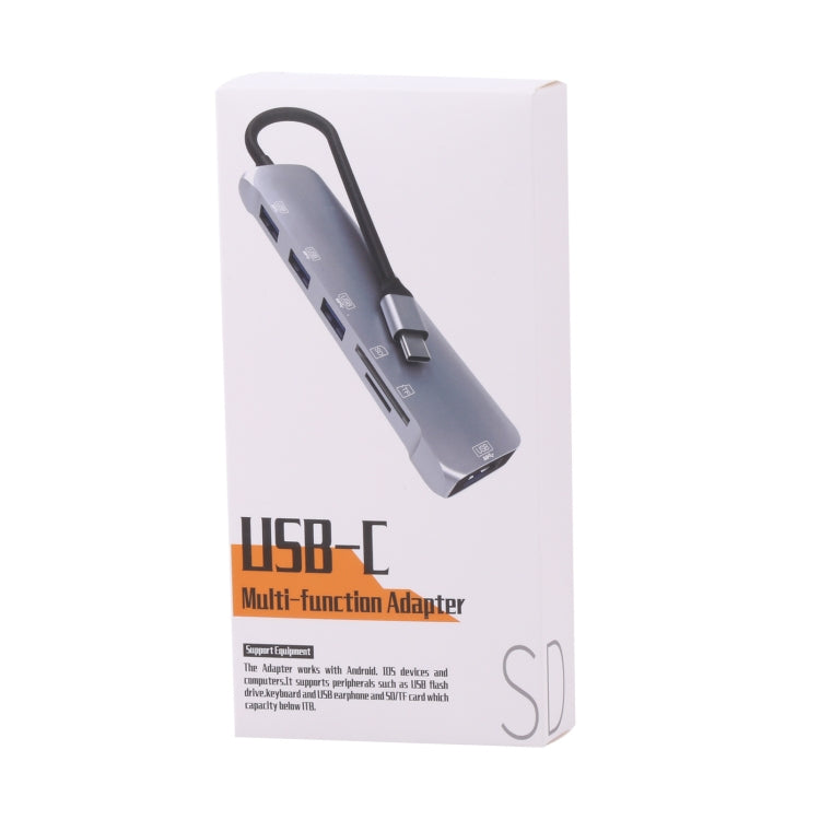 Docking station adattatore USB-C 6 in 1 multifunzione