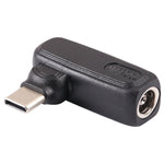 Connettore adattatore 5,5x1,7 mm femmina a USB-C maschio 100W