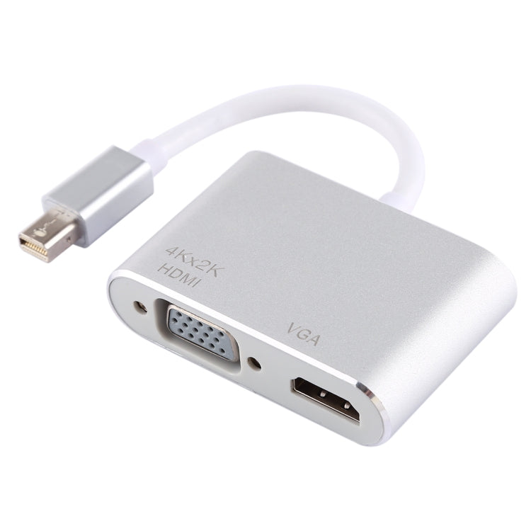 Adattatore 2 in 1 da Mini DisplayPort a VGA e HDMI 4Kx2K