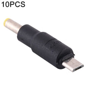 10 connettori di alimentazione CC da 4,8 x 1,7 mm a micro USB, 4.8 x 1.7mm