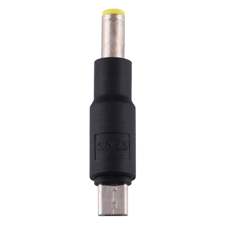 10 connettori di alimentazione CC da 5,5 x 2,5 mm a micro USB, 5.5 x 2.5mm