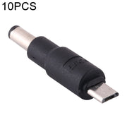 10 connettori di alimentazione CC da 5,5 x 2,1 mm a micro USB, 5.5 x 2.1mm