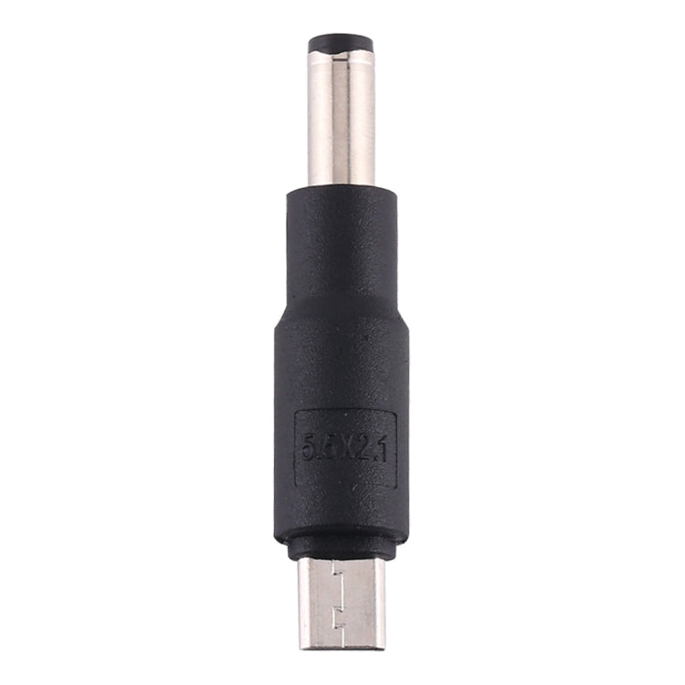 10 connettori di alimentazione CC da 5,5 x 2,1 mm a micro USB, 5.5 x 2.1mm