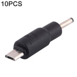 10 connettori di alimentazione CC da 3,0 x 1,1 mm a micro USB, 3.0 x 1.1mm