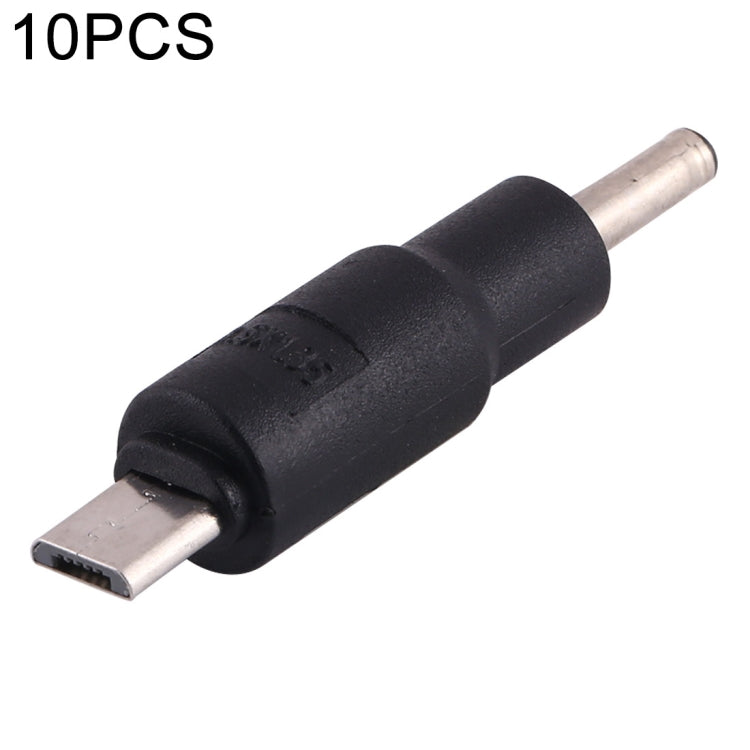 10 connettori di alimentazione CC da 3,5 x 1,35 mm a micro USB, 3.5 x 1.35mm