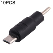 10 connettori di alimentazione CC da 2,5 x 0,7 mm a micro USB, 2.5 x 0.7mm