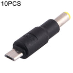 10 connettori di alimentazione CC da 5,5 x 1,7 mm a micro USB, 5.5 x 1.7mm