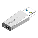 Adattatore USB 3.1 maschio a USB-C femmina 10 Gbps