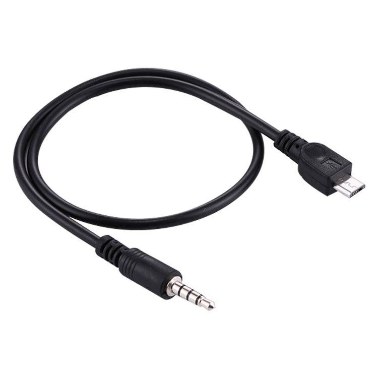Cavo audio AUX da 3,5 mm maschio a micro USB maschio, lunghezza: circa 40 cm, Micro USB 40cm