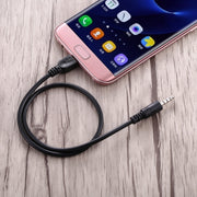 Cavo audio AUX da 3,5 mm maschio a micro USB maschio, lunghezza: circa 40 cm, Micro USB 40cm