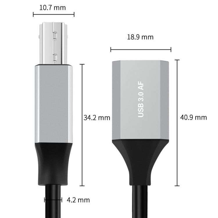 Cavo prolunga USB-C 3.1 a USB 3.0 maschio 1,2 m