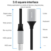 Cavo di prolunga per trasmissione dati stampante da USB-C/Type-C 3.1 a USB 3.0 maschio con porta quadrata, lunghezza: 1,2 m, Type-C 3.1 to USB 3.0 Male, 0.5m