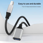 Cavo prolunga USB-C 3.1 a USB 3.0 maschio 1,2 m