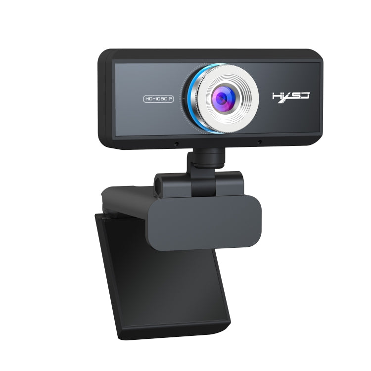 HXSJ S4 1080P videocamera per PC webcam con messa a fuoco manuale HD regolabile da 180 gradi con microfono
