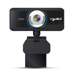 HXSJ S4 1080P videocamera per PC webcam con messa a fuoco manuale HD regolabile da 180 gradi con microfono