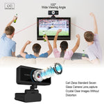 HXSJ S4 1080P videocamera per PC webcam con messa a fuoco manuale HD regolabile da 180 gradi con microfono
