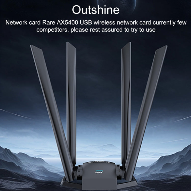 COMFAST CF-975AX 5400Mbps USB3.0 WiFi6 scheda di rete a doppia frequenza libera, CF-975AX