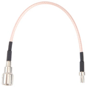 Cavo di prolunga per cavo connettore RF coassiale da TS9 a RG316, specifica: 20 x 15 cm, 20 x 15cm