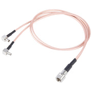 Cavo di prolunga doppio connettore coassiale RF da TS9 a RG316, specifica:, 50 x 50cm