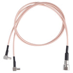 Cavo prolunga doppio connettore TS9 a RG316 50 cm