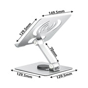 Supporto per laptop/tablet girevole pieghevole in lega di alluminio L-14, L-14