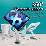 Supporto per laptop/tablet girevole pieghevole in lega di alluminio L-14, L-14