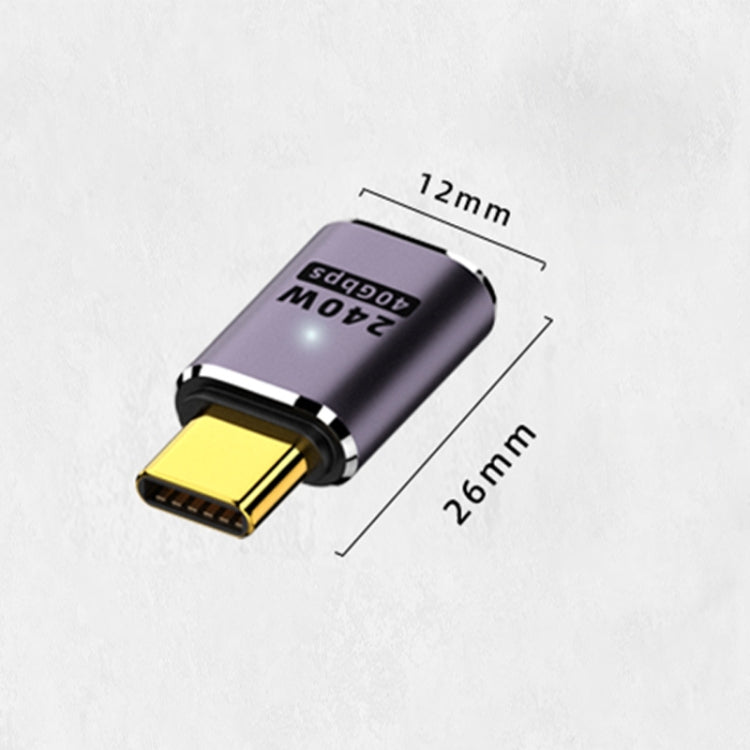 Adattatore USB-C femmina a USB-C maschio 240W 40Gbps