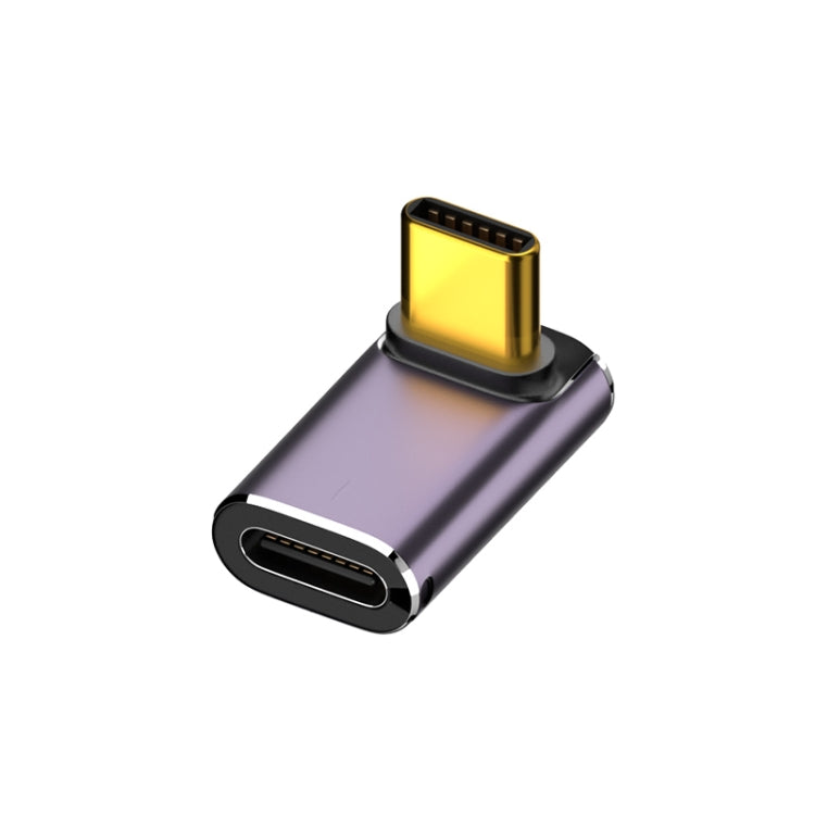 Adattatore USB-C angolo verticale 240W 40Gbps con LED