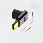 Adattatore USB-C femmina a USB-C maschio 40 Gbps