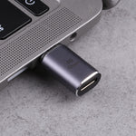 Adattatore USB-C maschio a USB-C femmina con testa magnetica