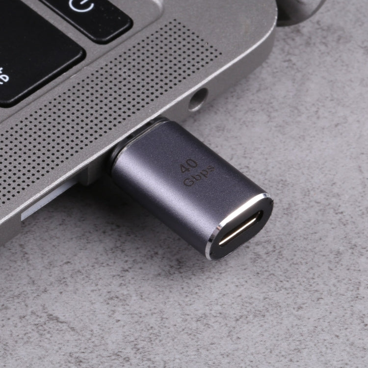 Adattatore USB-C maschio a USB-C femmina con testa magnetica