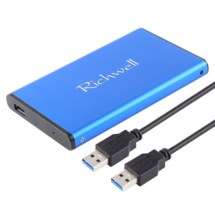 Disco rigido mobile Richwell SATA R2-SATA-2TB 2TB 2,5 pollici USB 3.0 con interfaccia Super Speed, 2TB