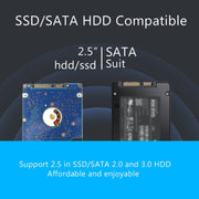 Disco rigido mobile Richwell SATA R23-SATA-320GB 320 GB con interfaccia USB 3.0 da 2,5 pollici, 320GB
