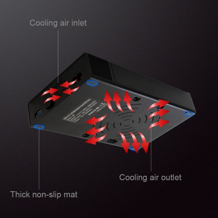 Custodia per unità a stato solido esterna con interfaccia USB 3.0 SATA universale da 2,5/3,5 pollici per laptop/computer desktop, capacità di supporto massima: 10 TB