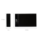 Custodia per unità a stato solido esterna con interfaccia USB 3.0 SATA universale da 2,5/3,5 pollici per laptop/computer desktop, capacità di supporto massima: 10 TB