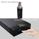 Custodia per unità a stato solido esterna con interfaccia USB 3.0 SATA universale da 2,5/3,5 pollici per laptop/computer desktop, capacità di supporto massima: 10 TB
