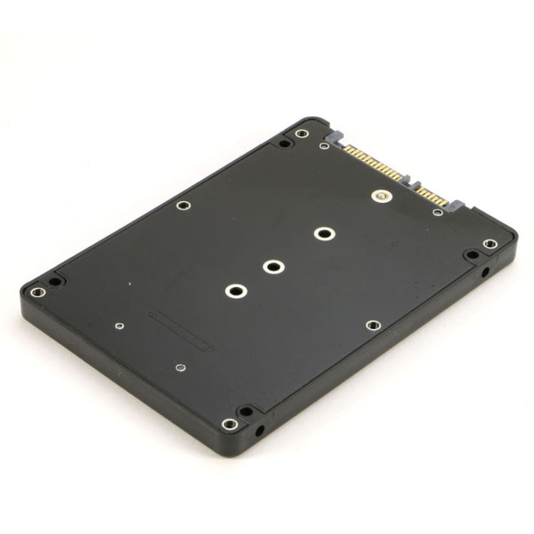 Scheda adattatore SSD M.2 NGFF a SATA III da 2,5 pollici con coperchio, NGFF to 2.5 inch SATA III Black, NGFF to 2.5 inch SATA III White