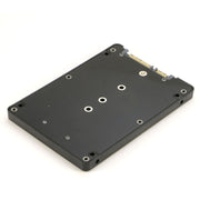 Scheda adattatore SSD M.2 NGFF a SATA III da 2,5 pollici con coperchio, NGFF to 2.5 inch SATA III Black, NGFF to 2.5 inch SATA III White