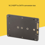 Scheda adattatore SSD M.2 NGFF a SATA III da 2,5 pollici con coperchio, NGFF to 2.5 inch SATA III Black, NGFF to 2.5 inch SATA III White