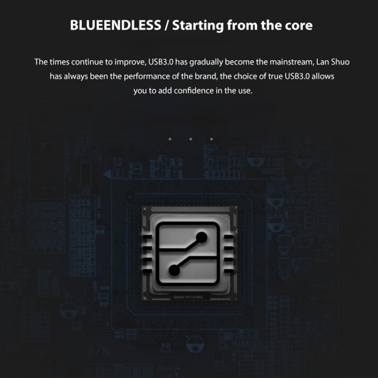 Blueendless Custodia SATA per HDD 2,5" con cavo USB-C
