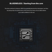 Blueendless U23Q SATA Custodia per HDD con interfaccia Micro B da 2,5 pollici con cavo da USB-C/Tipo-C a USB 3.0, Spessore supporto: 1 cm o meno, USB 3.0  (1cm)
