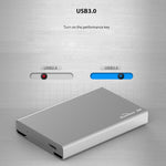 Blueendless Custodia SATA per HDD 2,5" con cavo USB-C