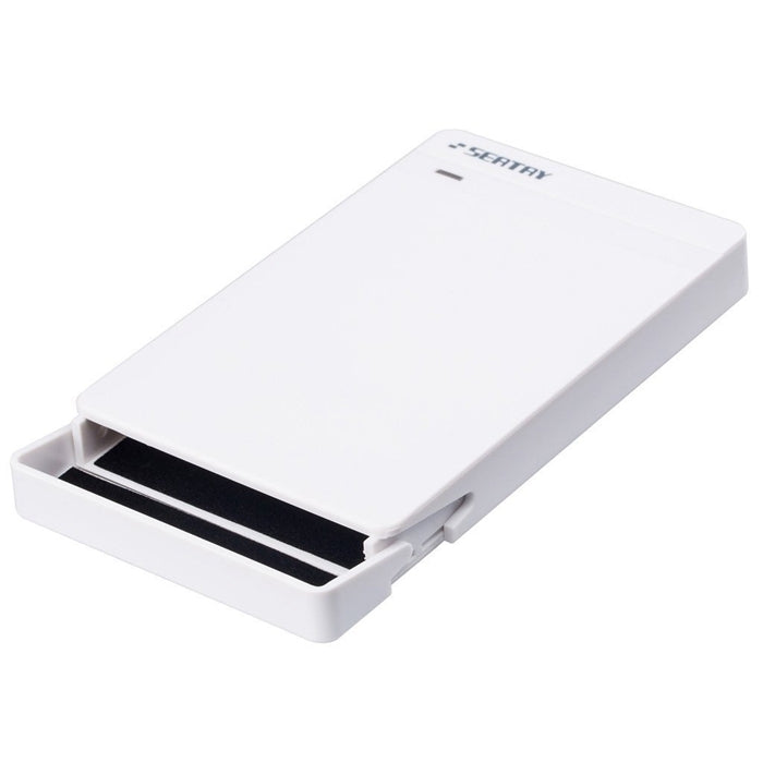 SEATAY HD213 Custodia per HDD con interfaccia USB 3.0 SATA da 2,5 pollici senza viti senza attrezzi, capacità massima di supporto: 2 TB